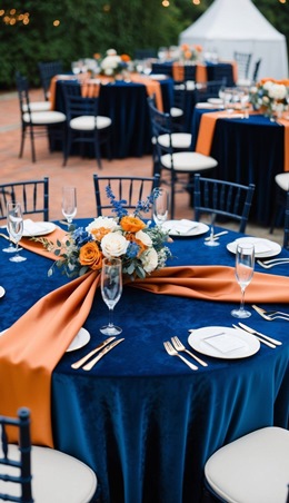 إليكِ الألوان الأكثر شيوعاً في حفلات الزفاف بموسم الخريف